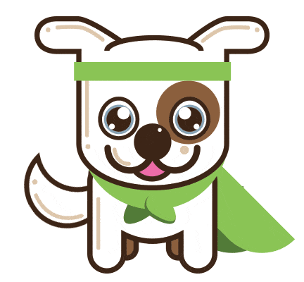 PawBoost mascot dog