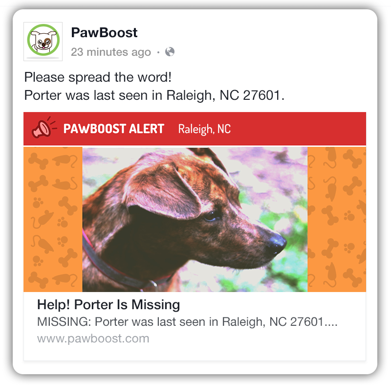Pawboost Facebook Add